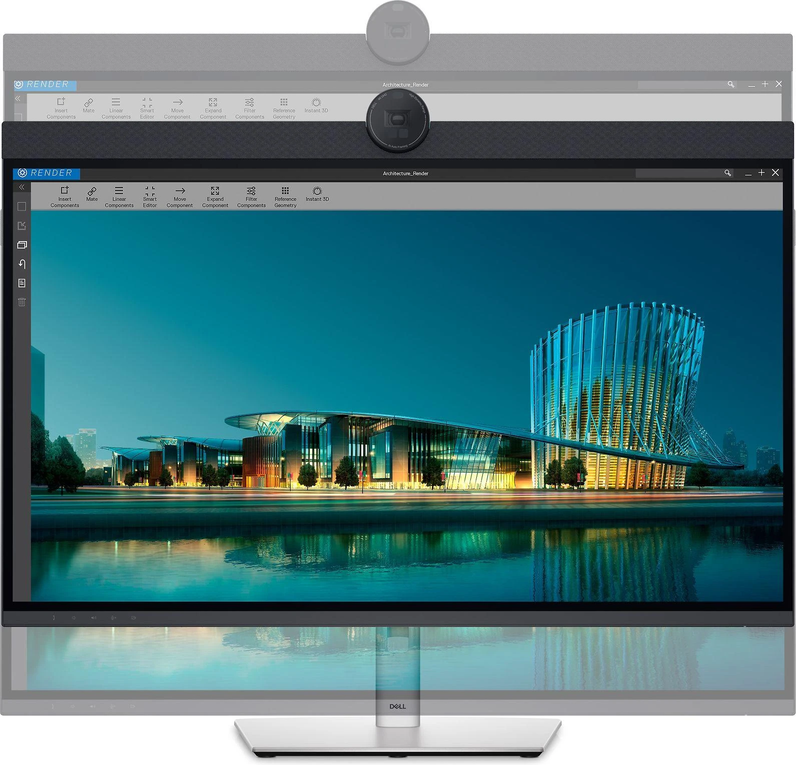 Dell | LCD UltraSharp Monitorius | U3224KBA | 32 " | IPS | 6K | 16:9 | 60 Hz | 5 ms | 6144 x 3456 | 450 cd/m² | HDMI jungtys quantity 1 | Sidabrinis/Juodas