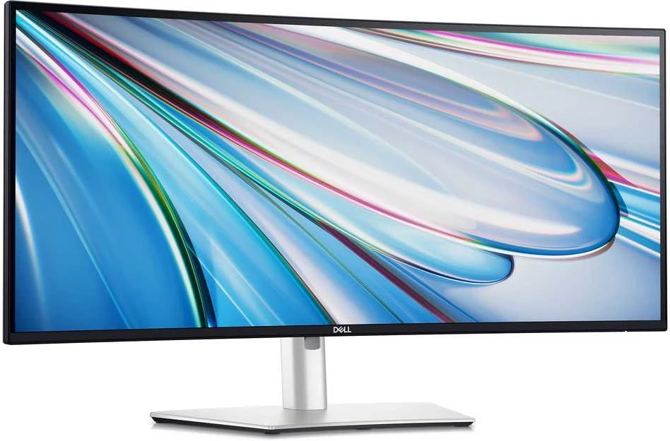 Monitorius DELL UltraSharp U3425WE, 86.7 cm (34.1"), 3440 x 1440 pikselių, Wide Quad HD, LCD, 8 ms, Juodas, Sidabrinis