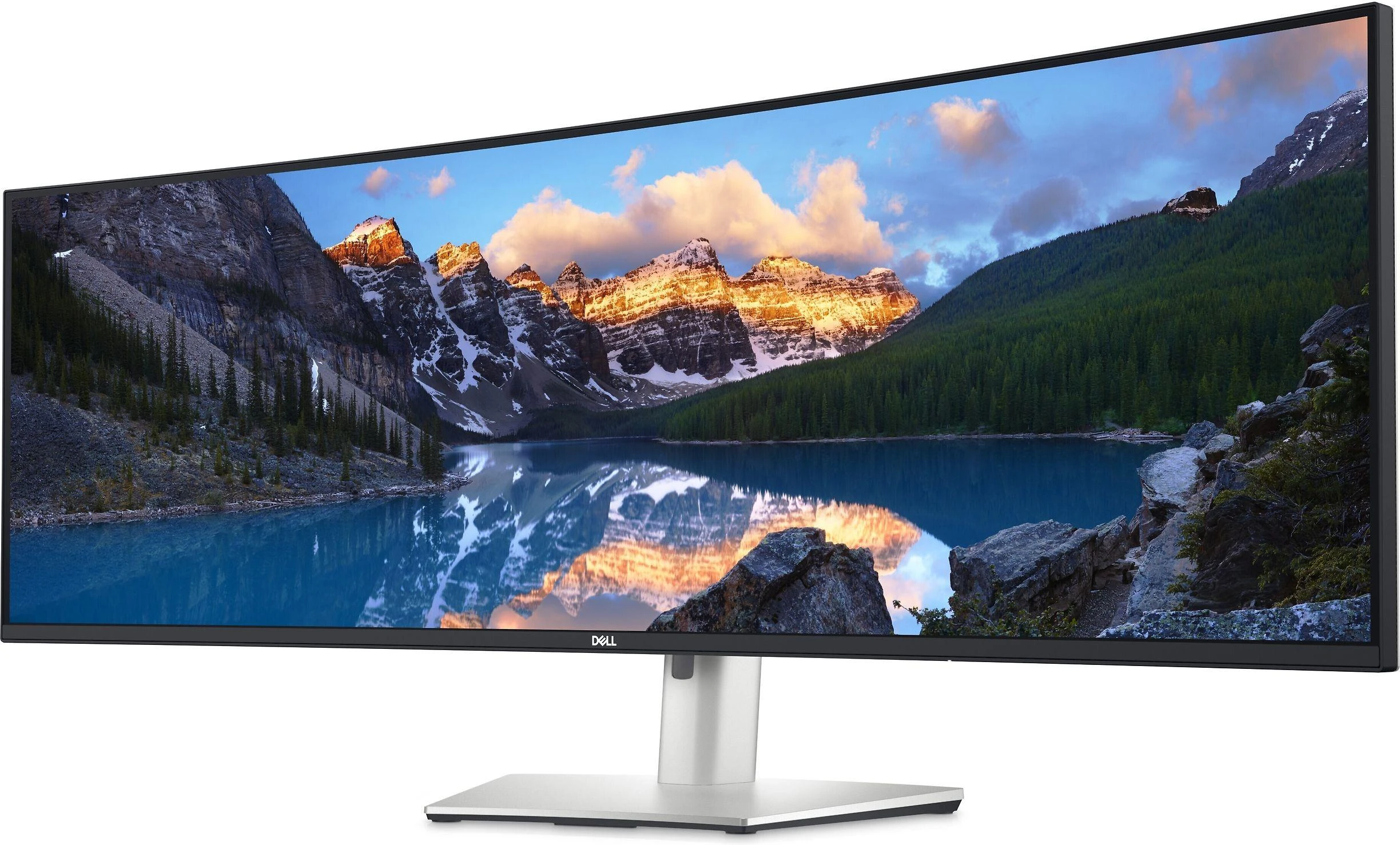 Monitorius Dell UltraSharp U4924DW, 49" Dual QHD (5120x1440) lenktas, IPS Black, 32:9, 60Hz, USB-C 90W, KVM, garsiakalbiai