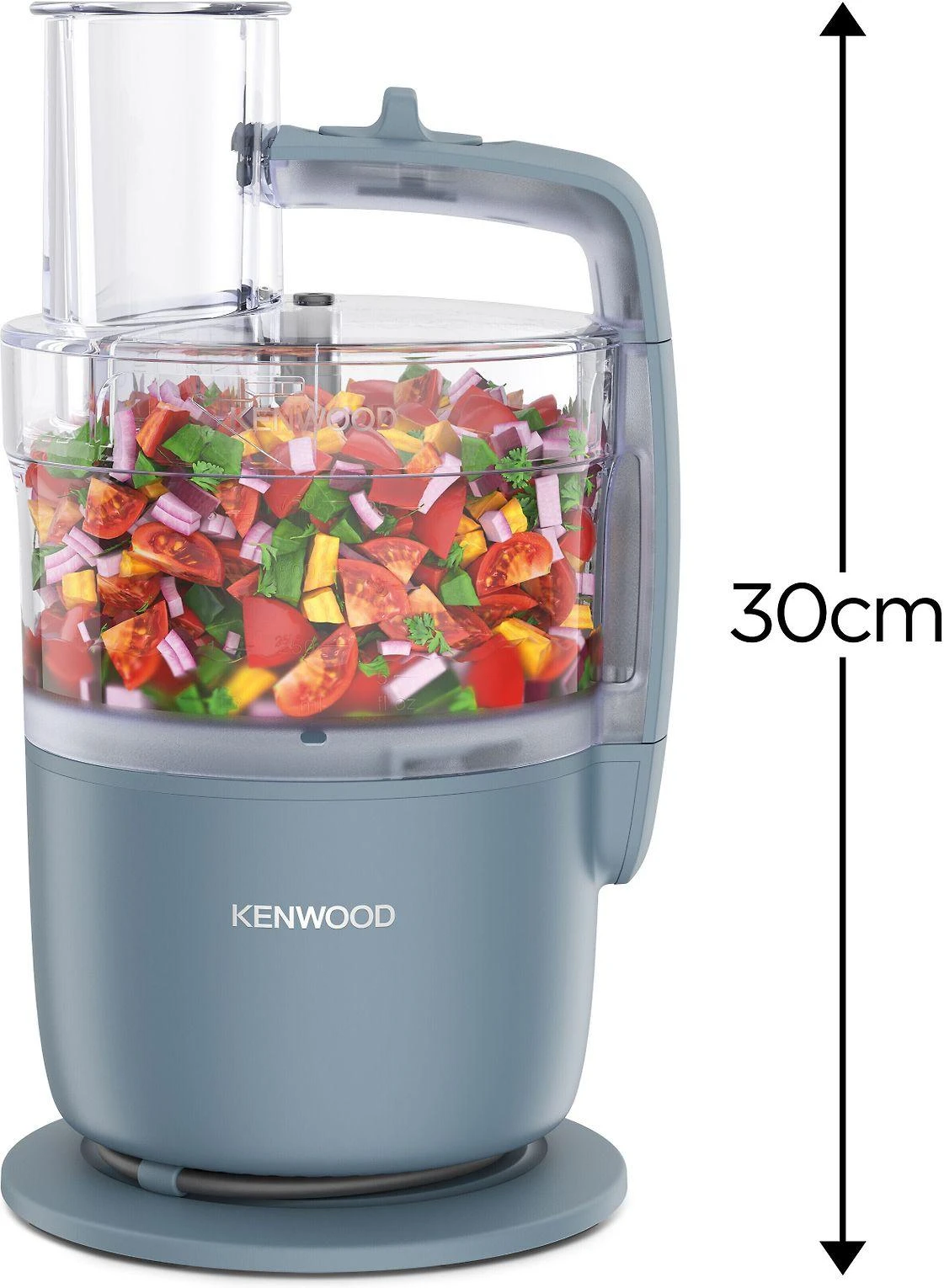KENWOOD MultiPro Go Super Compact virtuvinis kombainas FDP22.130GY, 650 W,