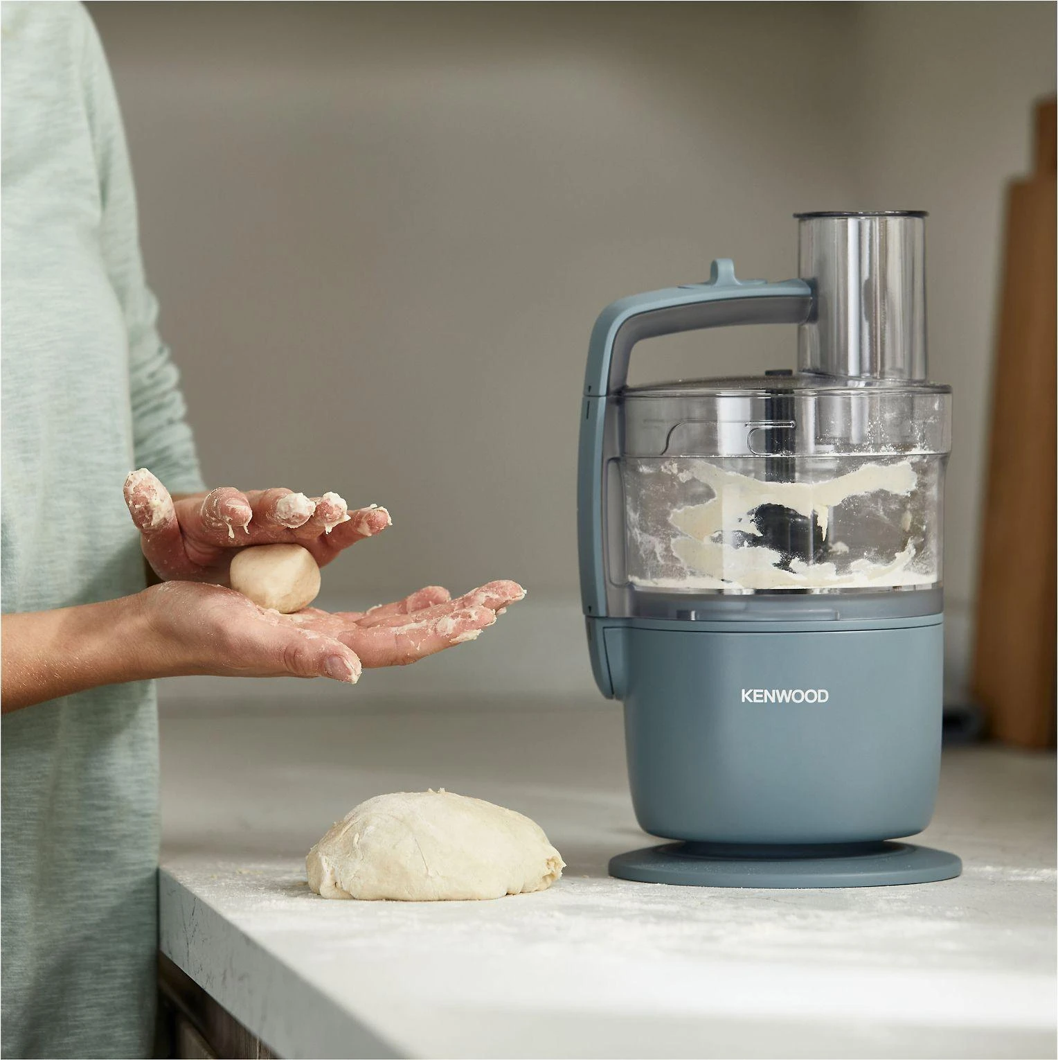 KENWOOD MultiPro Go Super Compact virtuvinis kombainas FDP22.130GY, 650 W,