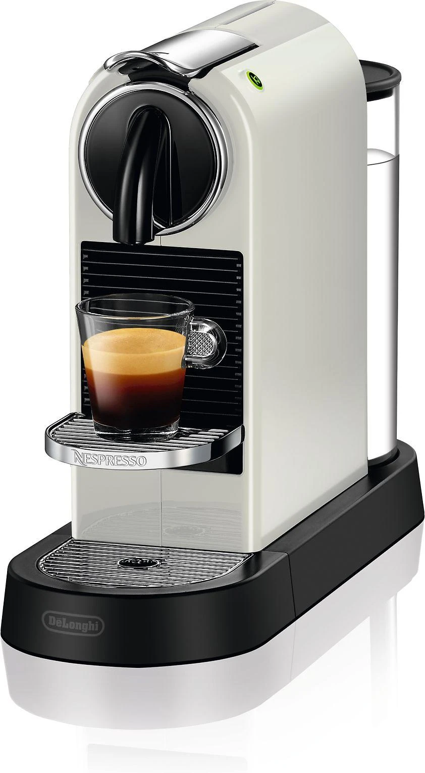 Kavos aparatas Delonghi Nespresso EN167.W Slėgis 19 bar, kapsulinis kavos virimo aparatas, 1260 W, Baltas