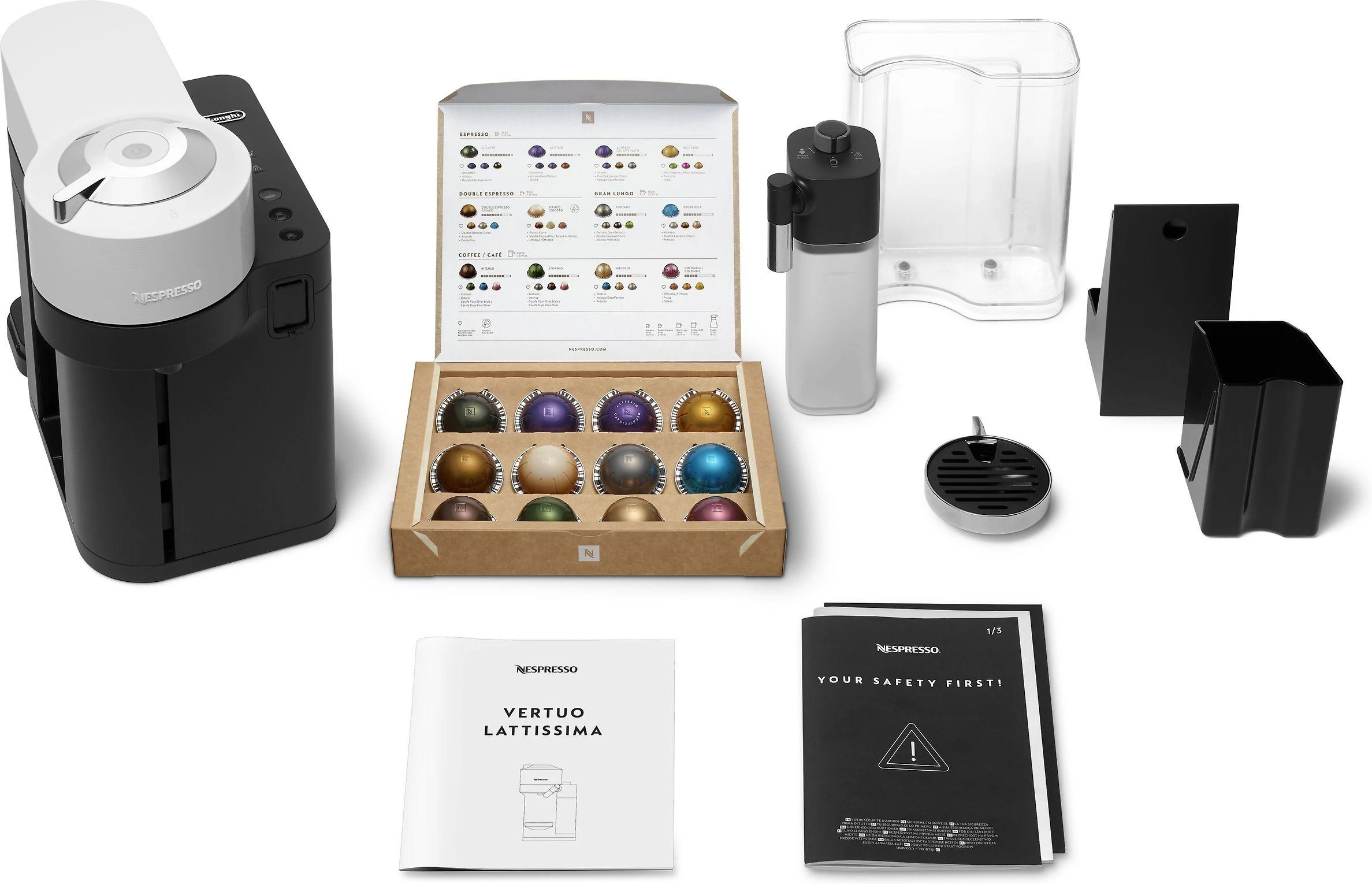 Kapsulinis kavos aparatas Nespresso Vertuo Latte