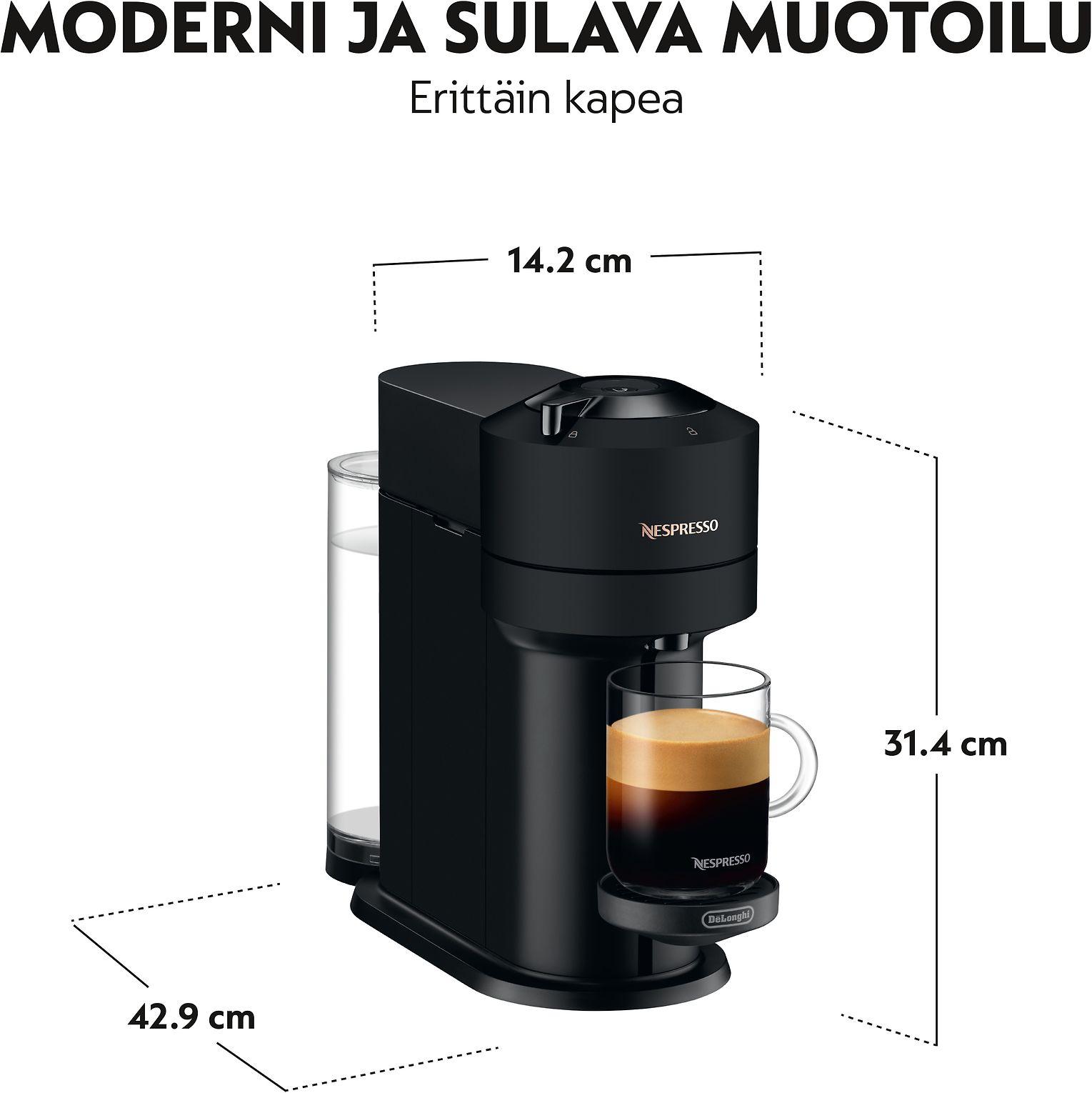 Kavos aparatas DELONGHI Nespresso ENV120.BM VERTUO NEXT kapsulinis kavos virimo aparatas