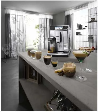 Kavos aparatas DELONGHI ECAM650.85.MS Fully-automatinis, 1450W, Inox/Juodas color