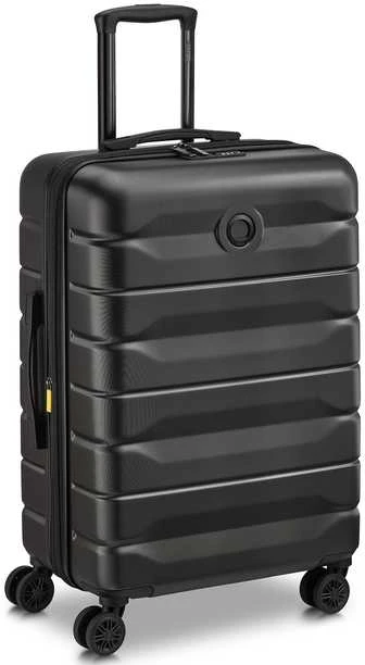 Kelioninis Delsey Air Armour Expandable 66 cm matkalaukku, musta