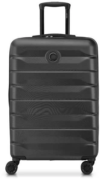 Kelioninis Delsey Air Armour Expandable 66 cm matkalaukku, musta