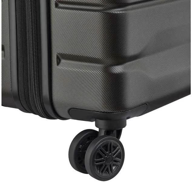 Kelioninis Delsey Air Armour Expandable 76 cm matkalaukku, musta