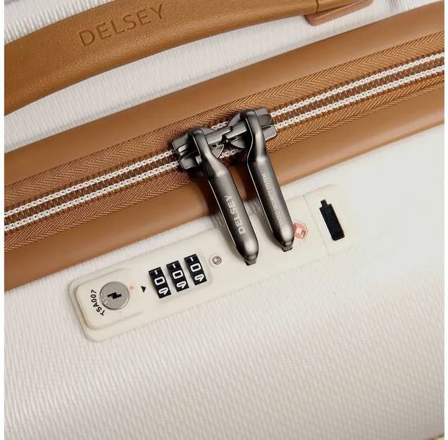 Kelioninis Delsey Chatelet Air 2.0 55 cm -matkalaukku, valkoinen