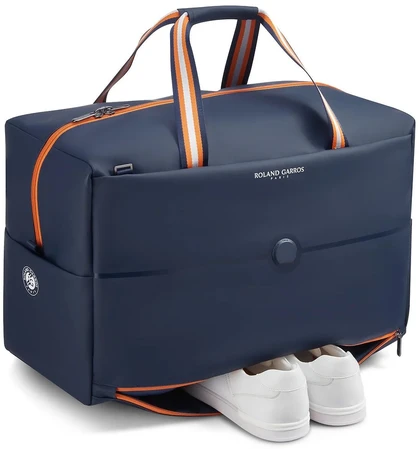 Delsey Turenne Soft Roland Garros duffelilaukku, 55 cm, sininen