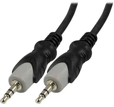 3,5mm garso laido kištukai su pilkais korpusais