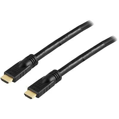 DELTACO aktyvus HDMI kabelis, 4K, Ultra HD, HDMI Type A ha, 10m, juodas / HDMI-1100