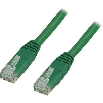 Kabelis DELTACO UTP Cat5e 1.0 m žalia / G1-TP