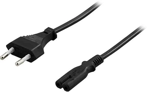 Kabelis DELTACO 10m, juodas / DEL-109AP