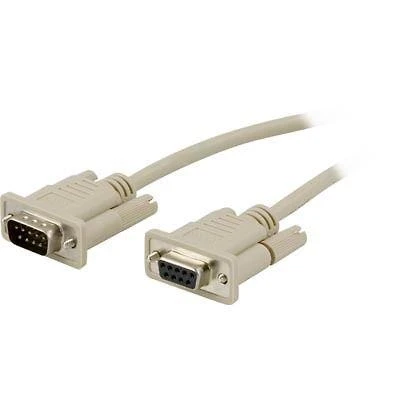 RS-232 serial kabelis DB9 jungtimis