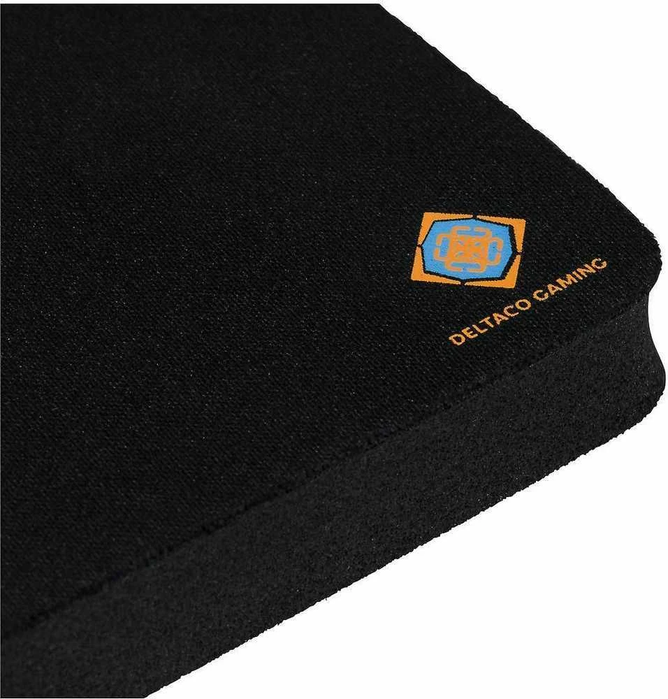Klaviatūra Atrama riešui DELTACO GAMING 440x95x18mm, juoda / GAM-003