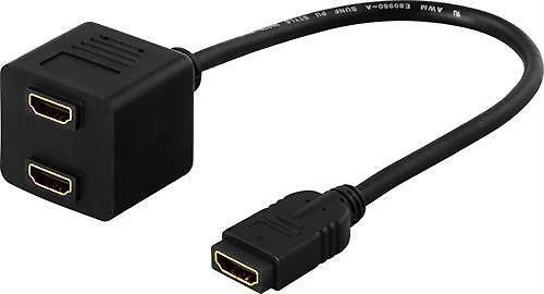 Deltaco HDMI 1 į 2 skirstytuvas