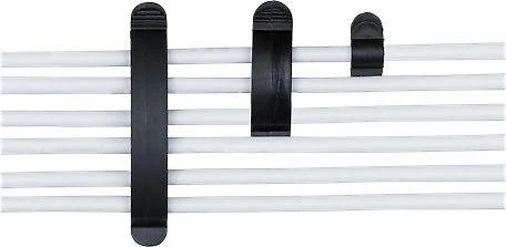 Kabelių laiklis DELTACO 10-pack, juodas / CM519