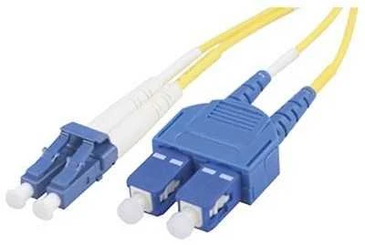 Optinis kabelis DELTACO LC - SC, 9/125, OS2, duplex, singlemode, 5m / LCSC-5S