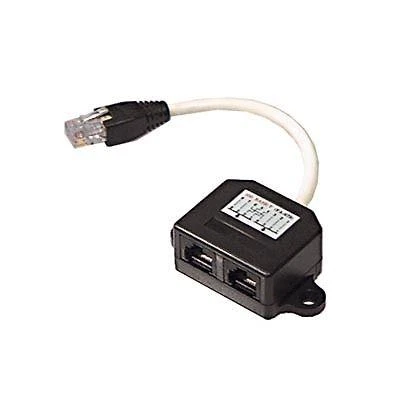 DELTACO Y tinklo kabelis, nuo 1xRJ45 ha iki 2xRJ45 ho, UTP Cat5 / 679-U