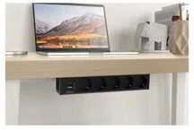 Maitinimo lizdas DELTACO OFFICE, 5 lizdai, 1x21W A+C USB krovimas, GST18 kabelio jungtis / GT-1105 / 1902245