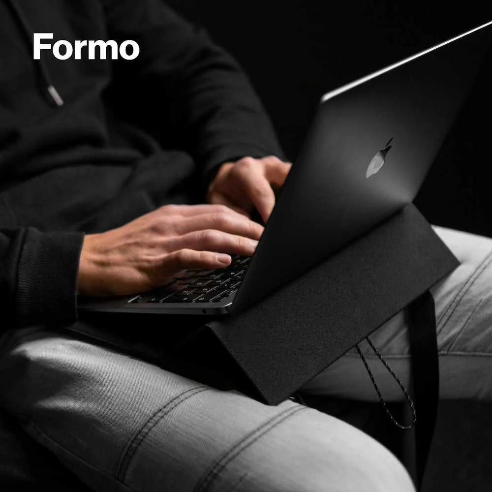 DELTAHUB Formo 13" 3-in-1 (Juodas) Nešiojamo Kompiuterio Dėklas
