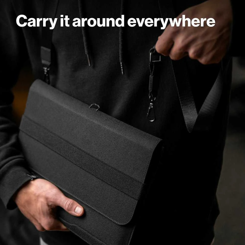 DELTAHUB Formo 13" 3-in-1 (Juodas) Nešiojamo Kompiuterio Dėklas