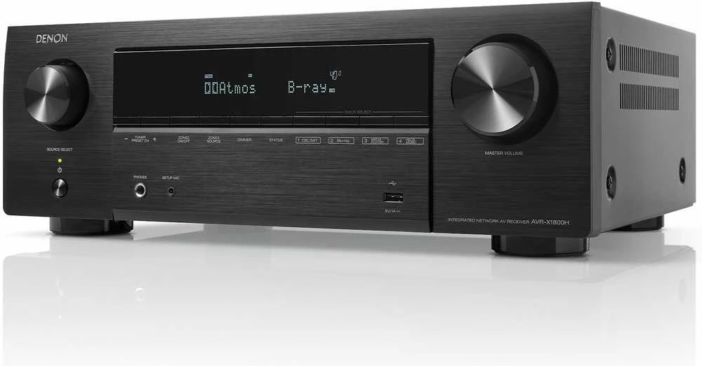 AV Imtuvas - stiprintuvas Denon AVR-X1800H, 7 kanalų