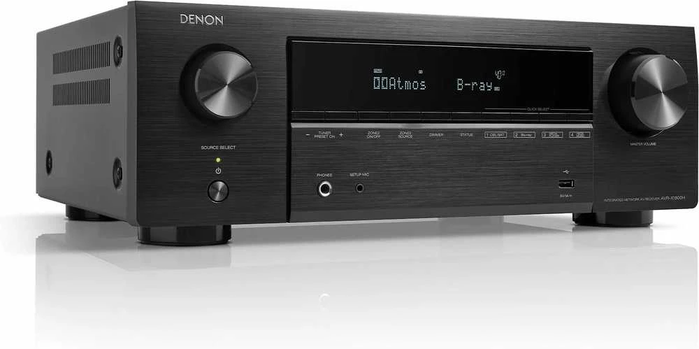AV Imtuvas - stiprintuvas Denon AVR-X1800H, 7 kanalų