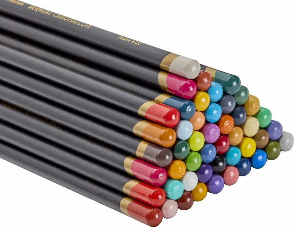 Derwent Chromaflow 48 metalinių pieštukų pakuotė