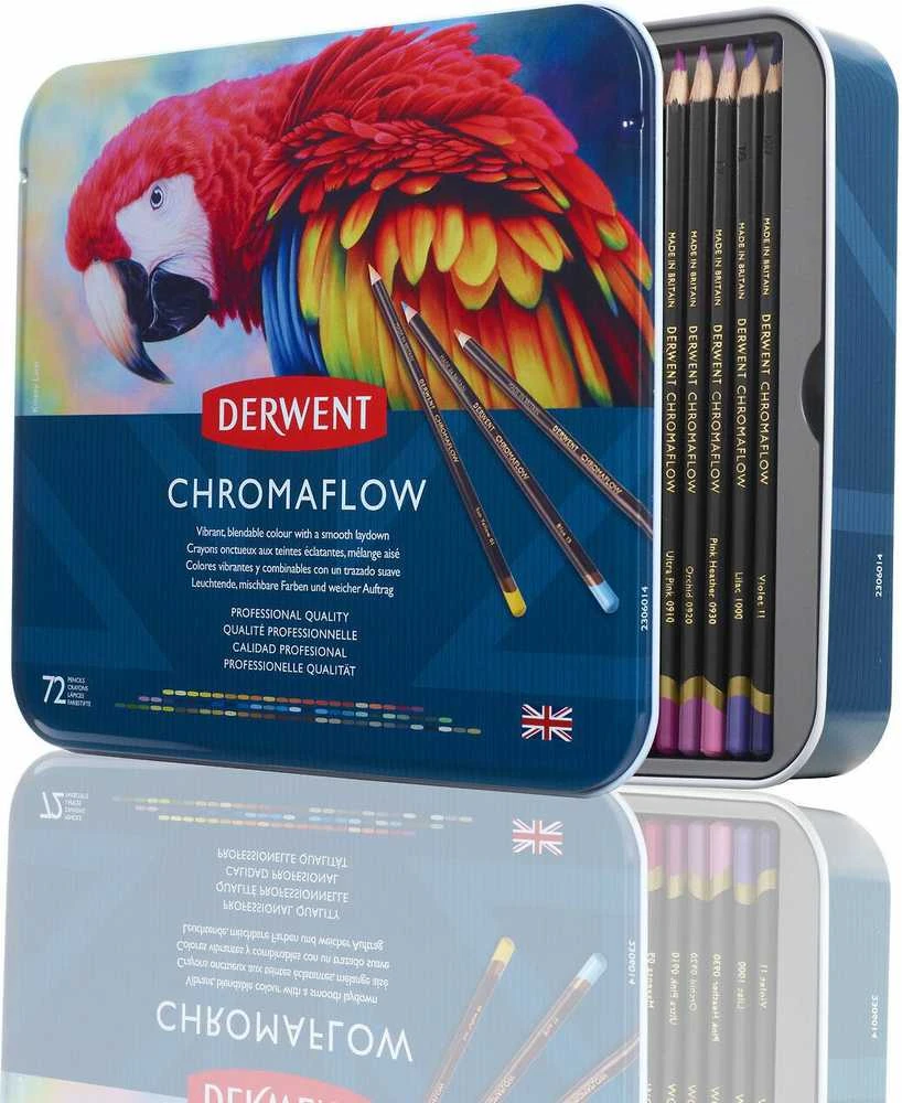 Derwent Derwent - „Chromaflow“ pieštukas, 72 spalvų / Menas ir amatai