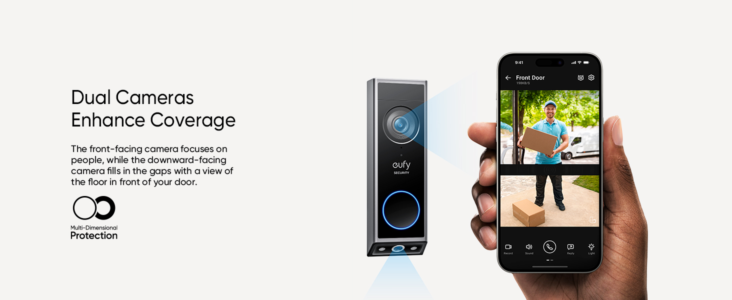 Anker Eufy Video Doorbell E340 aprašymas - Prekės nuotrauka