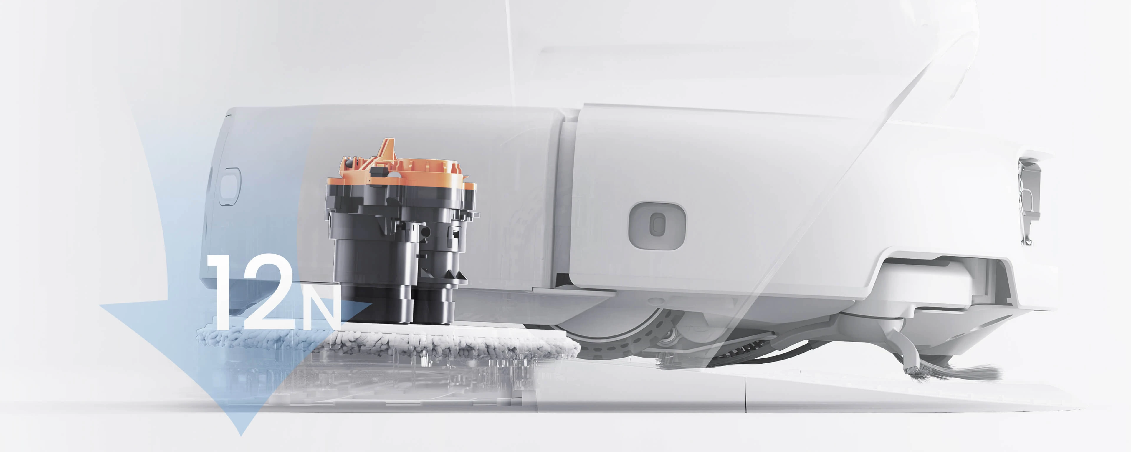 Plaunantis robotas siurblys su stotele DJI ROMO S I CP.CR.00000053.01 aprašymas - Prekės nuotrauka Plaunantis robotas siurblys su stotele DJI ROMO S I CP.CR.00000053.01 aprašymas - Prekės nuotrauka