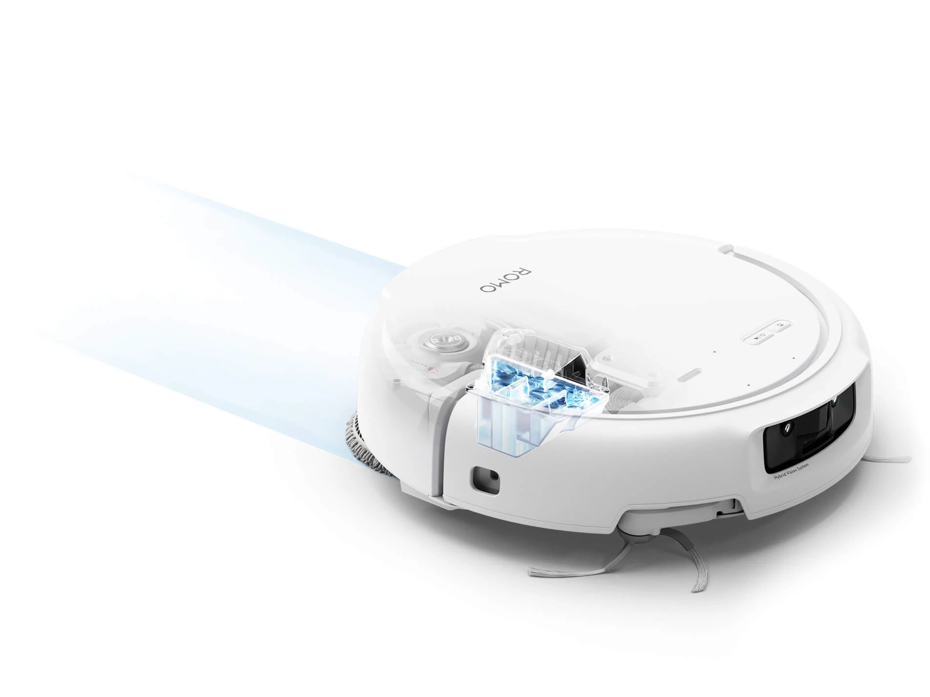 Plaunantis robotas siurblys su stotele DJI ROMO S I CP.CR.00000053.01 aprašymas - Prekės nuotrauka Plaunantis robotas siurblys su stotele DJI ROMO S I CP.CR.00000053.01 aprašymas - Prekės nuotrauka