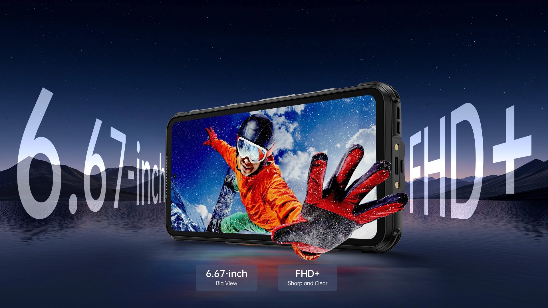 Išmanusis telefonas UleFone RugOne Xever 7 Pro 5G, 12 GB / 512 GB, 6,67