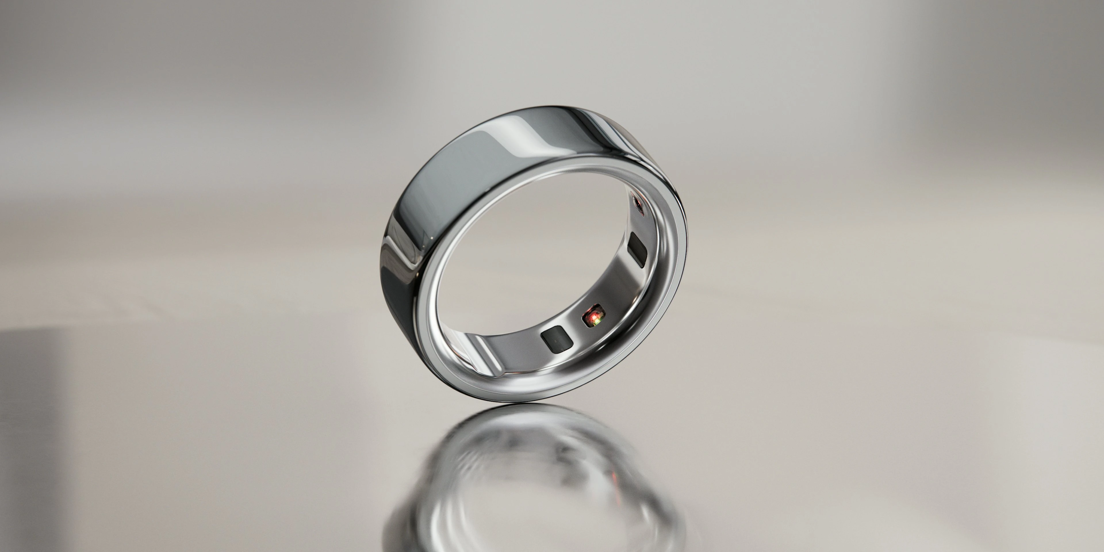 Išmanusis žiedas Oura Ring 4 | 8 dydžio, sidabro spalvos aprašymas - Prekės nuotrauka