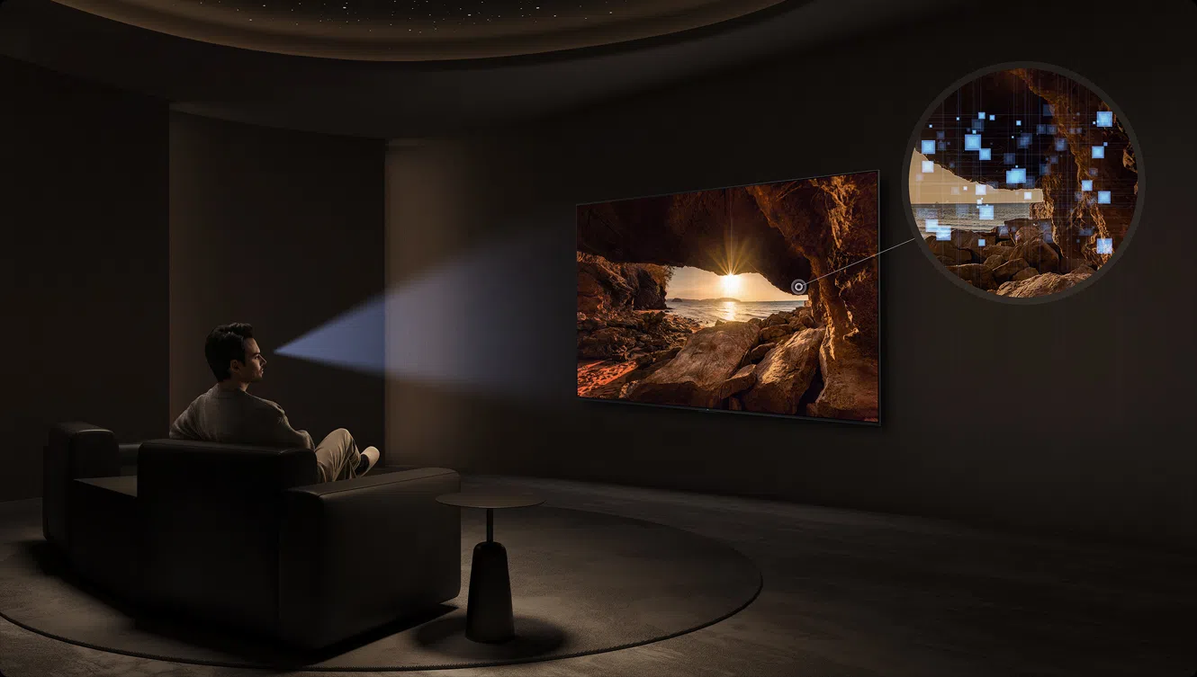 Televizorius TCL 75 C6K Pro – 4K QD Mini-LED Google TV aprašymas - Prekės nuotrauka