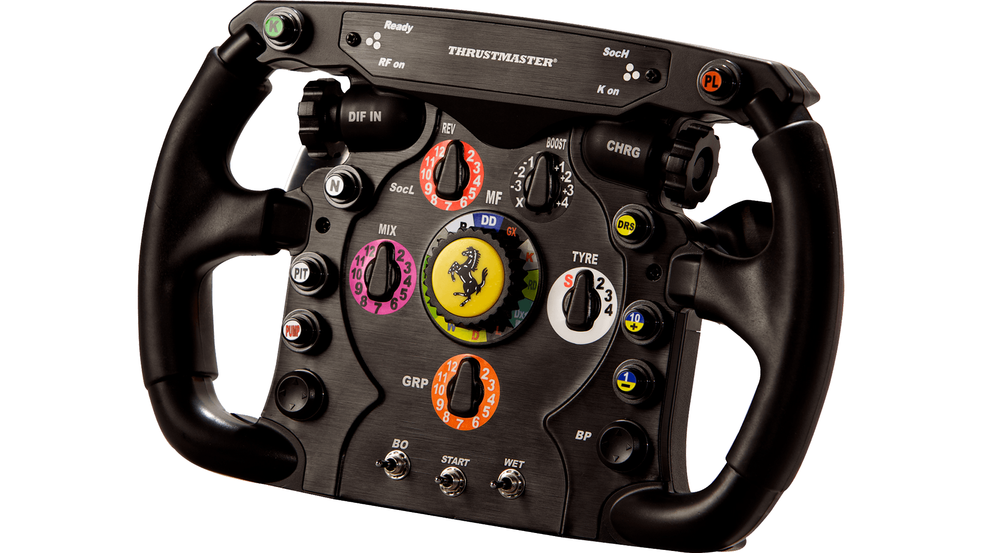 Thrustmaster Ferrari F1 vairas skirtas T300/T500/TX Racing aprašymas - Prekės nuotrauka