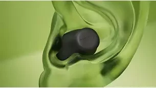 Belaidės ausinės Philips TAT2149BK/00, Juodos aprašymas - Prekės nuotrauka