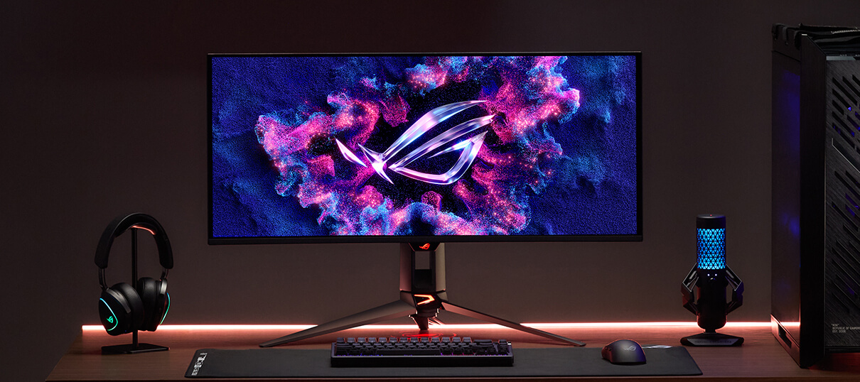 Žaidimų monitorius Asus ROG Swift OLED PG34WCDN, 34