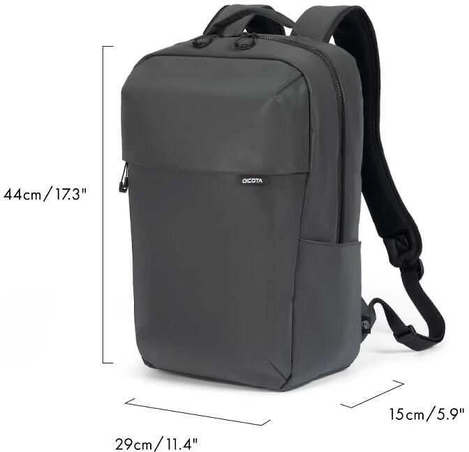 Dicota Commuter 13" - 16" šviesą atspindinti juoda