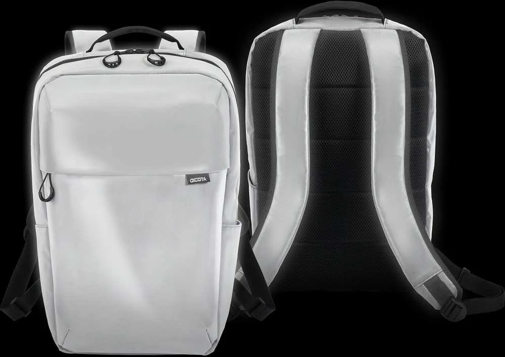 Dicota Commuter 13" - 16" šviesą atspindinti juoda