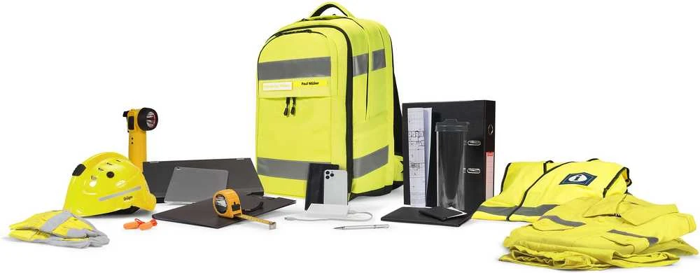 Dicota Nešiojamasis kompiuteris 17.3 cali HI-VIS 32-38l geltona