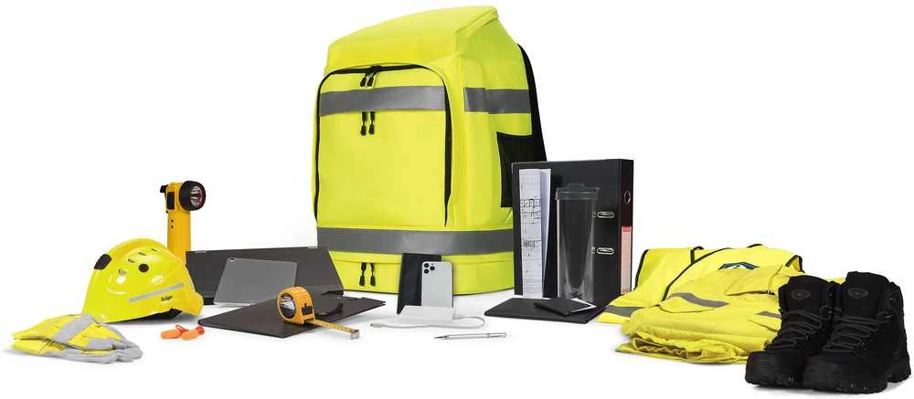 Kuprinė Hi-Vis Dicota, 65l, geltona