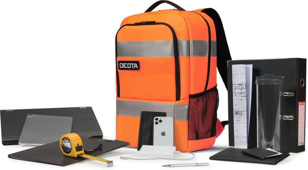 DICOTA Backpack HI-VIS Base 24 litre oranžinis