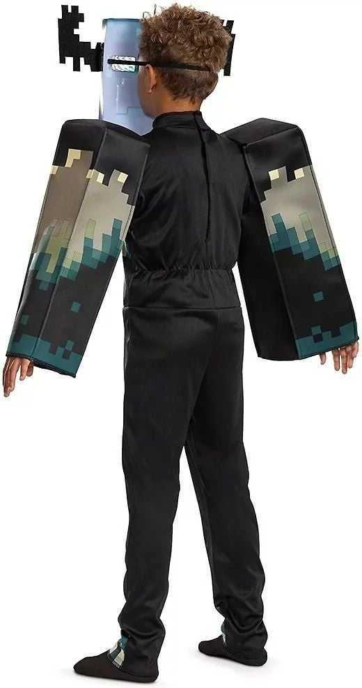 Disguise Minecraft Warden Deluxe -asu, 7-8v, 127-136 cm