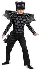 Disguise Dragon Minecraft Ender drakono karnavalinis kostiumas berniukui 127-136 cm (7-8 metų)