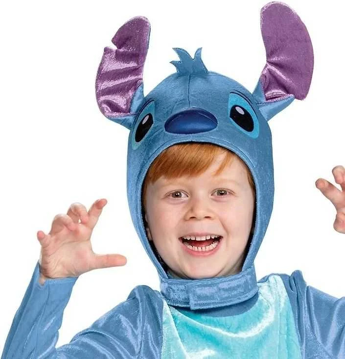 Disguise „Disney Lilo&Stitch“ karnavalinis kostiumas „Stitch“ kostiumas, puošni suknelė 127–136 cm (7–8 metai) „Kigurumi“