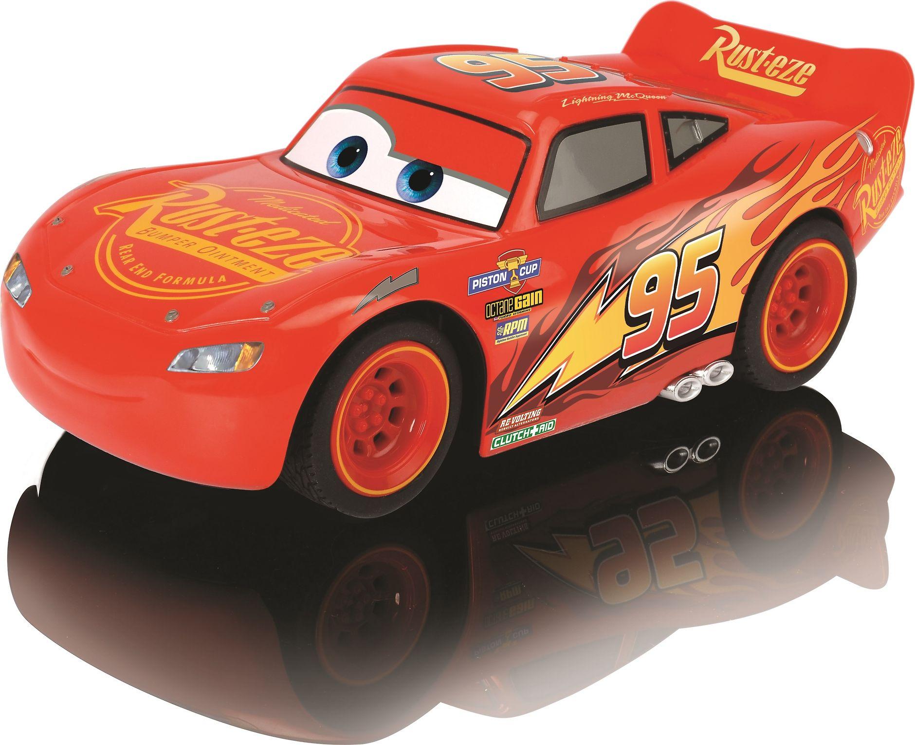 Dickie „Disney Disney Cars Zigzag McQueen Cars Turbo RC nuotolinio valdymo pultas“