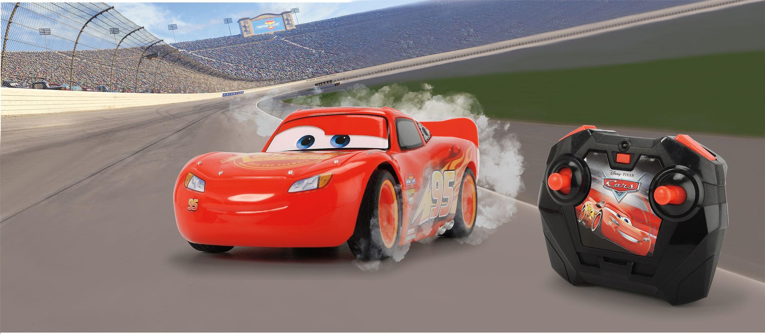 Dickie „Disney Disney Cars Zigzag McQueen Cars Turbo RC nuotolinio valdymo pultas“